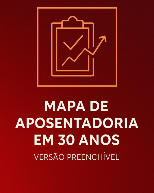 Mapa de aposentadoria de 30 anos (versão preenchível)