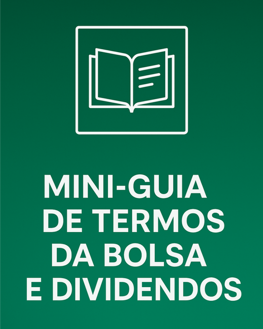 Míni Gui de termos da bolsa e dividendos